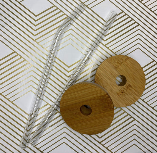 Bamboo Lid and Straw